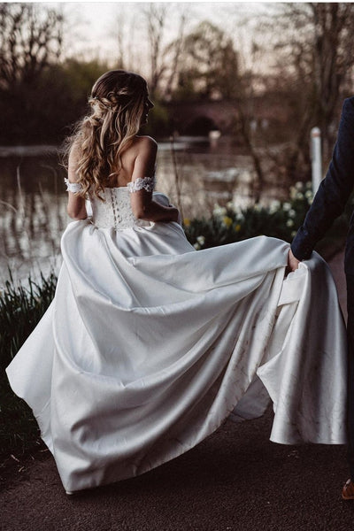 ethereal wedding dress
